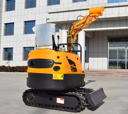 Simple 1.5km/H Mini Excavator Machine / Digging Machine For Farm Weight 800kg