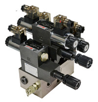 YR-HWSB-T Hydraulic valve block for Environmental sanitary equipment
